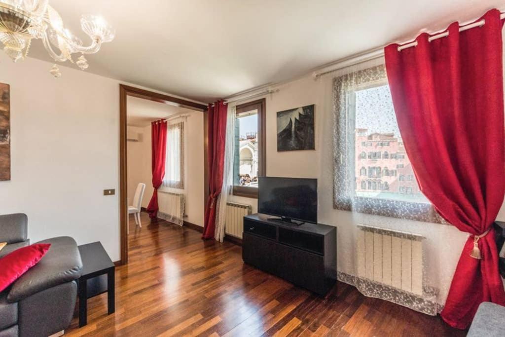 Rialto Apartment With Canal Grande View Venedig Exterior foto