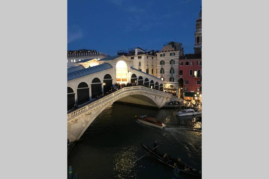 Rialto Apartment With Canal Grande View Venedig Exterior foto