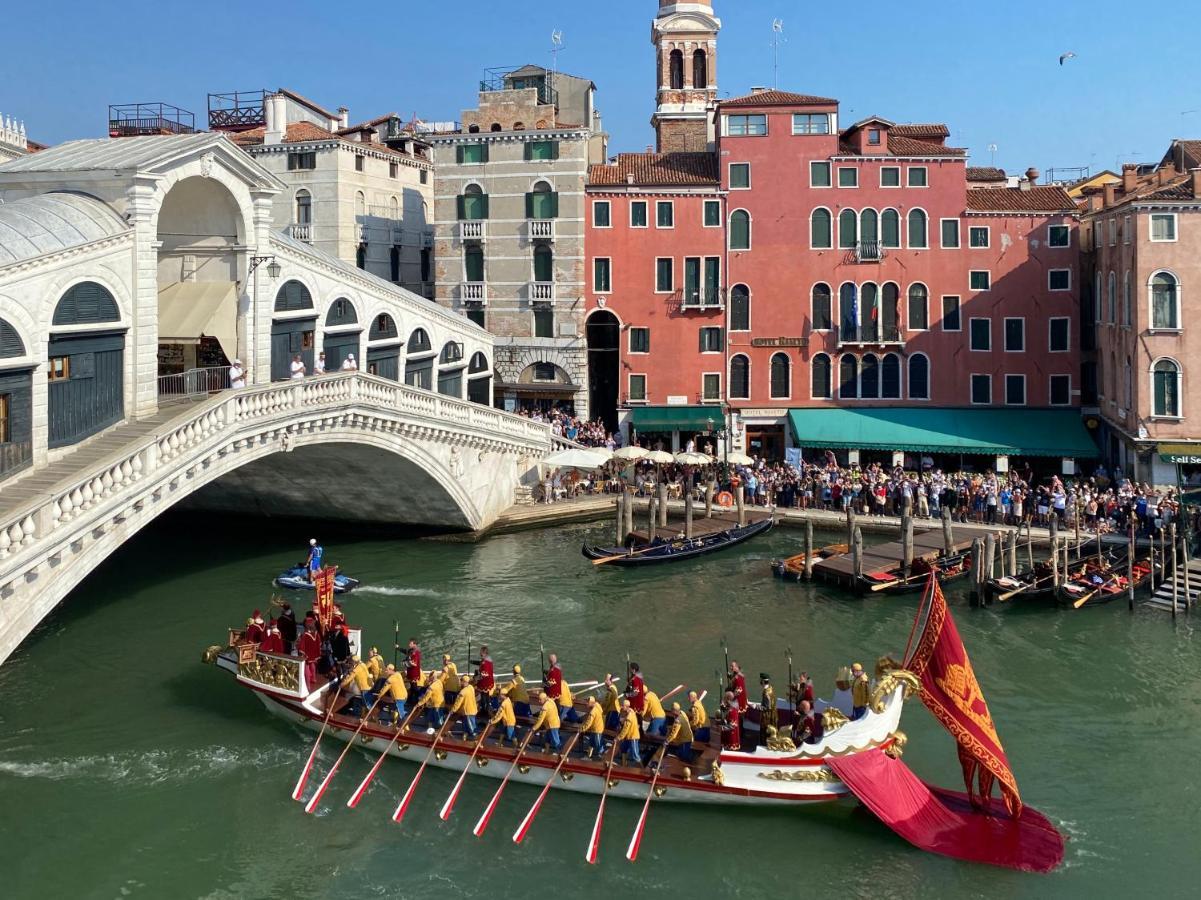 Rialto Apartment With Canal Grande View Venedig Exterior foto