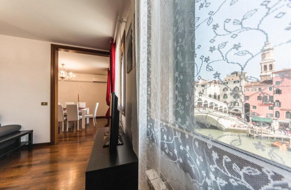 Rialto Apartment With Canal Grande View Venedig Exterior foto